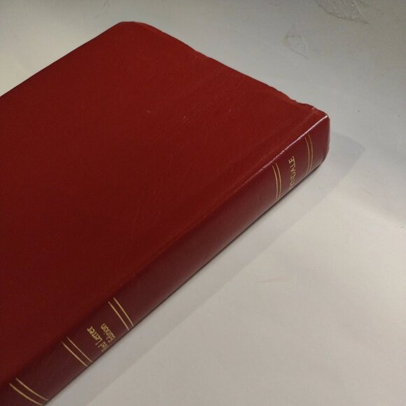 The Living Bible Red Letter Edition Tyndale 1979 Small Print.Any questions feel - Picture 4 of 12